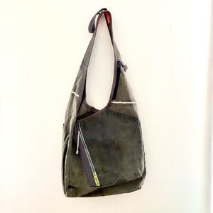 Anchorpak, Maine made, Custom grey ergonomic tote